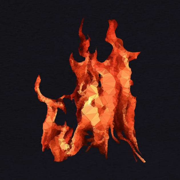 Low Poly Fire by TRIME